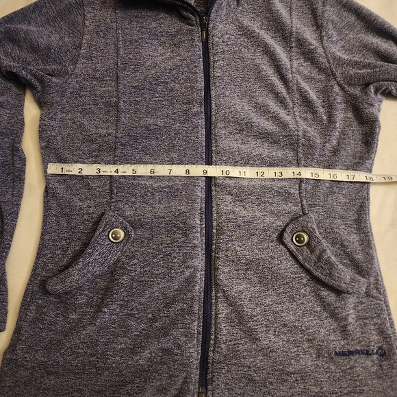 Purple Merrell Size Medium FullZip Hooded Jacket - Picture 3 of 10
